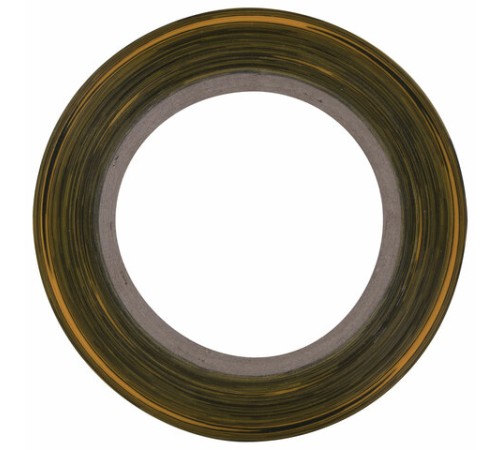 Лента оградительная сигнальная желто-черная, 50 мм х 200 м, BRAUBERG 