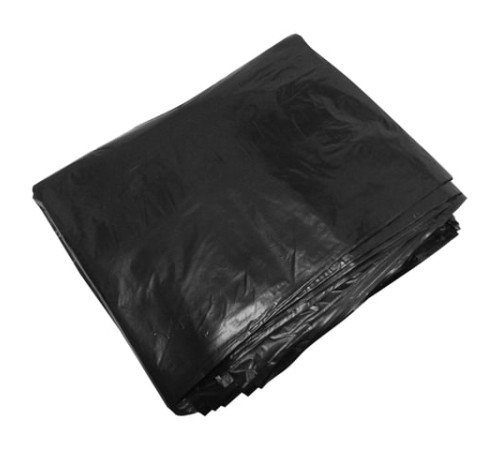 Мешки для мусора 120 л, черные, в пачке 25 шт., ПВД, 55 мкм, 70х110 см, особо прочные, КОНЦЕПЦИЯ БЫТА 