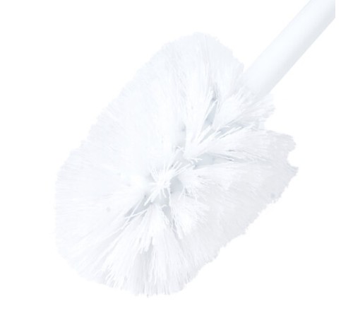 Ершик для унитаза с подставкой, металл, черный, глянцевый, LAIMA, 604960