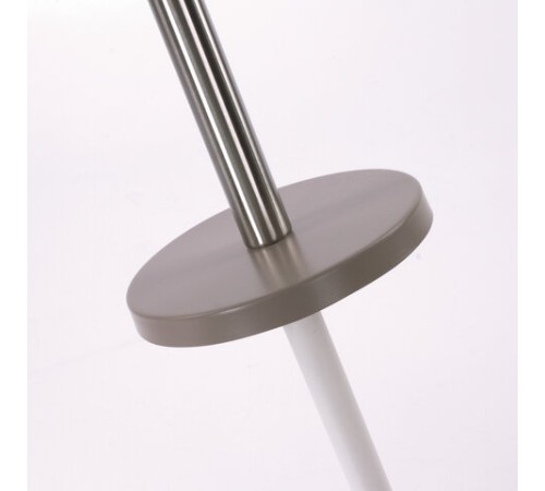 Ершик для унитаза с подставкой, металл, серый, матовый, LAIMA, 604961