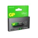 Батарейки КОМПЛЕКТ 8 шт., GP Ultra Plus G-Tech, AAA (LR03), алкалиновые, мизинчиковые, 24AUPA21-2CRB8