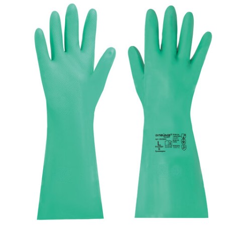 Перчатки нитриловые LAIMA EXPERT НИТРИЛ, 75 г/пара, химически устойчивые, гипоаллергенные, размер 9, L (большой), 605002