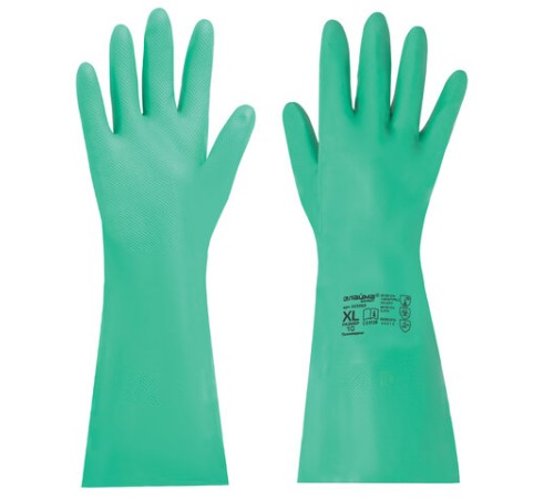 Перчатки нитриловые LAIMA EXPERT НИТРИЛ, 80 г/пара, химически устойчивые,гипоаллергенные, размер 10, XL (очень большой), 605003