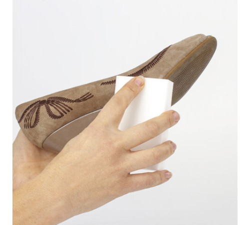 Губка-ластик МЕЛАМИНОВАЯ для удаления пятен, для чистки кухни, уборки, обуви, 10х6х3 см, КОМПЛЕКТ 3 шт., полибэг, LAIMA, 605035