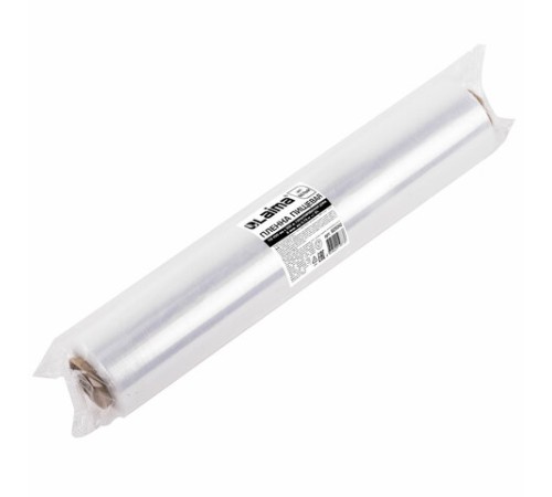 Пленка пищевая ПЭ 450 мм х 300 м, гарантированная длина, 6 мкм, вес 0,73 кг ±5%, LAIMA, 605042