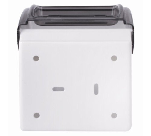 Диспенсер для бытовой туалетной бумаги LAIMA, тонированный серый, 605044