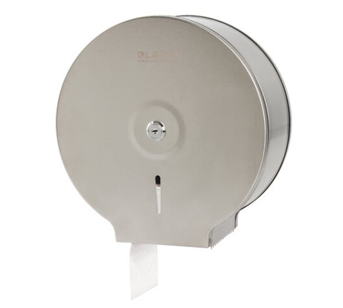 Диспенсер для туалетной бумаги LAIMA PROFESSIONAL BASIC (Система T2) малый, нержавеющая сталь, матовый, 605048