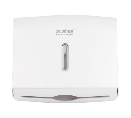 Диспенсер для полотенец LAIMA PROFESSIONAL BASIC (Система H2), Z-сложения, белый, ABS, 605049
