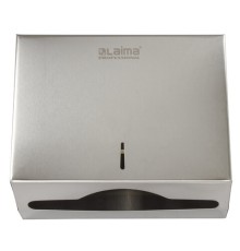 Диспенсер для полотенец LAIMA PROFESSIONAL BASIC (H2) Z-сложения, нержавеющая сталь, матовый, 605050