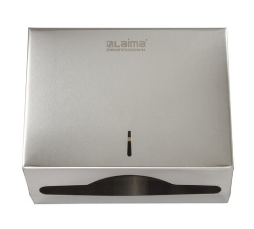 Диспенсер для полотенец LAIMA PROFESSIONAL BASIC (H2) Z-сложения, нержавеющая сталь, матовый, 605050