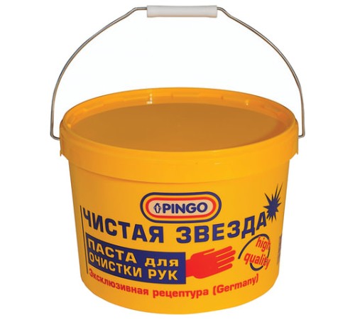 Паста очищающая, 11 л, PINGO (Пинго), ЧИСТАЯ ЗВЕЗДА, от самых стойких загрязнений, ведро, 85010-0