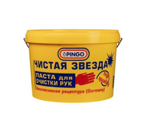 Паста очищающая, 11 л, PINGO (Пинго), ЧИСТАЯ ЗВЕЗДА, от самых стойких загрязнений, ведро, 85010-0