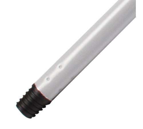 Черенок рукоятка для инвентаря 110 см, еврорезьба, металлопластик 0,25 мм, ЛЮБАША 