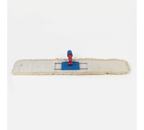 Насадка МОП плоская 60 см для швабры-рамки, карманы, нашивной хлопок, LAIMA EXPERT, 605305