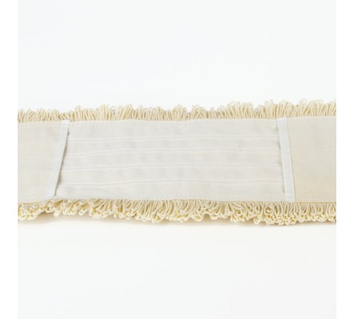 Насадка МОП плоская 60 см для швабры-рамки, карманы, нашивной хлопок, LAIMA EXPERT, 605305