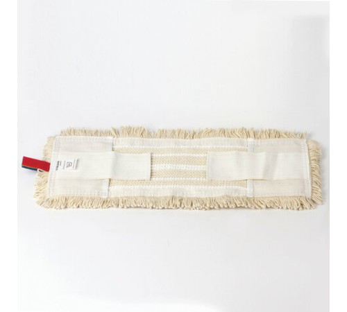 Насадка МОП плоская для швабры/держателя 40 см, уши/карманы (ТИП У/К), хлопок/микрофибра, LAIMA EXPERT, 605309