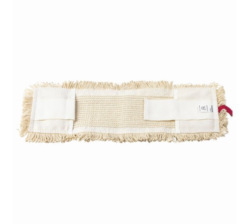 Насадка МОП плоская для швабры/держателя 40 см, уши/карманы (ТИП У/К), хлопок/микрофибра, LAIMA EXPERT, 605309