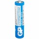 Батарейки КОМПЛЕКТ 4 шт., GP PowerPlus AAA (R03, 24G), солевые, мизинчиковые, в пленке, 24CEBRA-2S4