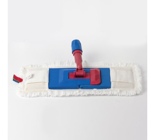 Насадка МОП плоская для швабры/держателя 40 см, уши/карманы (ТИП У/К), петлевая микрофибра, LAIMA EXPERT, 605315