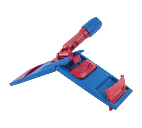 Держатель-флаундер 50 см, для плоских МОПов уши/карманы (ТИП У/К), зажимы, черенок типа А и B, LAIMA 