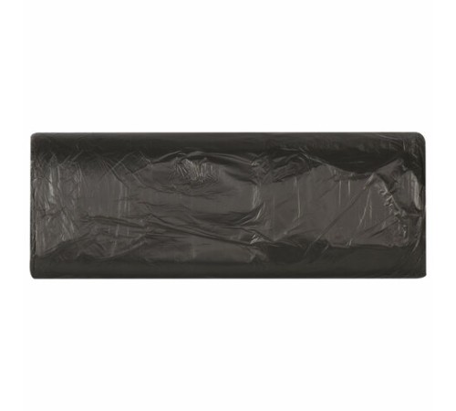 Мешки для мусора 30 л, черные, в рулоне 20 шт., ПНД 5 мкм, 47х55 см, ЛЮБАША эконом, 605329