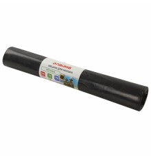 Мешки для мусора 240 л, черные, в рулоне 10 шт., прочные, ПВД 50 мкм, 90х140 см, LAIMA, 605337