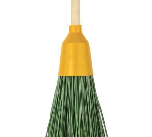 Метла синтетическая круглая 