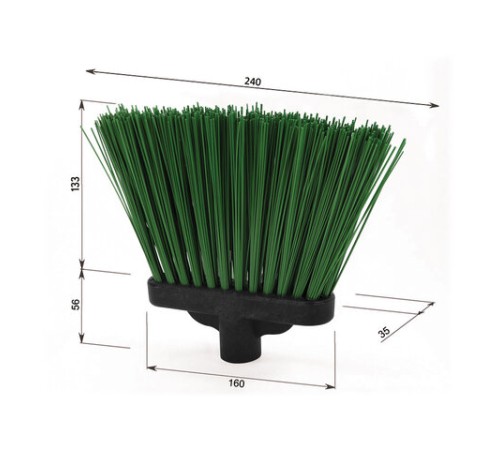 Метла синтетическая плоская 