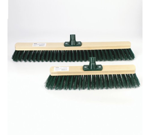 Щетка для уборки техническая, ширина 40 см, жесткая щетина 8 см, дерево, еврорезьба, LAIMA EXPERT, 605373