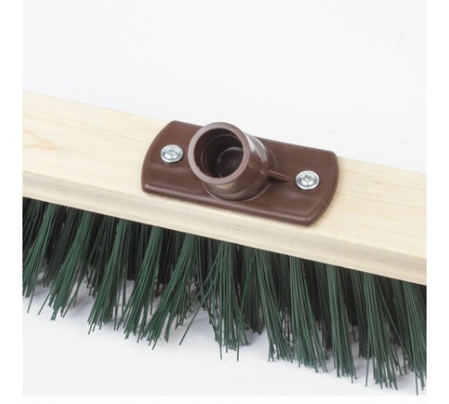 Щетка для уборки техническая, ширина 60см, жест щетина 8 см, дерево, еврорезьба, LAIMA EXPERT, 605375