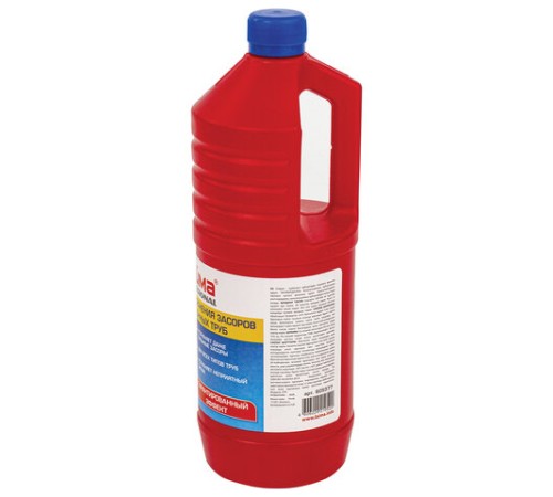 Средство для прочистки канализационных труб 1 л ТРУБОЧИСТ (тип КРОТ), LAIMA PROFESSIONAL, 605377