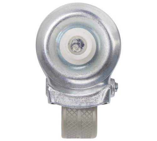 Колеса для уборочной тележки с штоком без резьбы, диаметр 50 мм, КОМПЛЕКТ 4 штуки, BRABIX, 605379