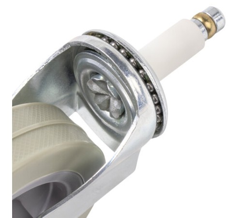 Колеса для уборочной тележки с штоком без резьбы, диаметр 99 мм, КОМПЛЕКТ 4 штуки, BRABIX, 605381