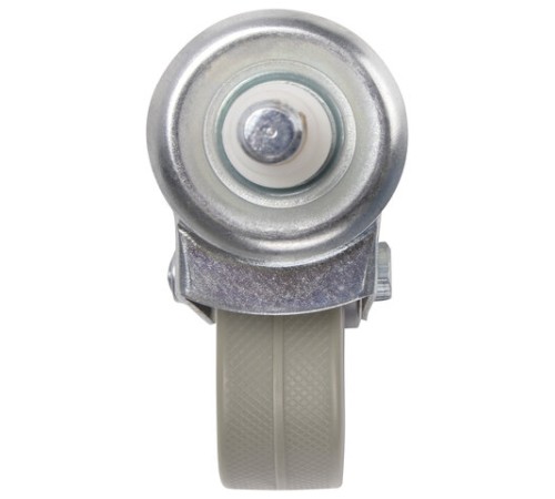 Колеса для уборочной тележки с штоком без резьбы, диаметр 99 мм, КОМПЛЕКТ 4 штуки, BRABIX, 605381