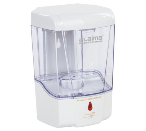 Дозатор для жидкого мыла и антисептика геля СЕНСОРНЫЙ, LAIMA PROFESSIONAL CLASSIC, НАЛИВНОЙ, 0,6 л, 605391