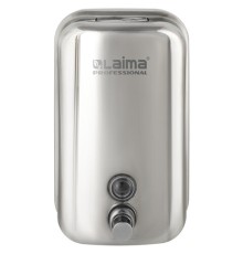 Дозатор для жидкого мыла LAIMA PROFESSIONAL INOX (гарантия 3 года), 1 л, нержавеющая сталь, зеркальный, 605393