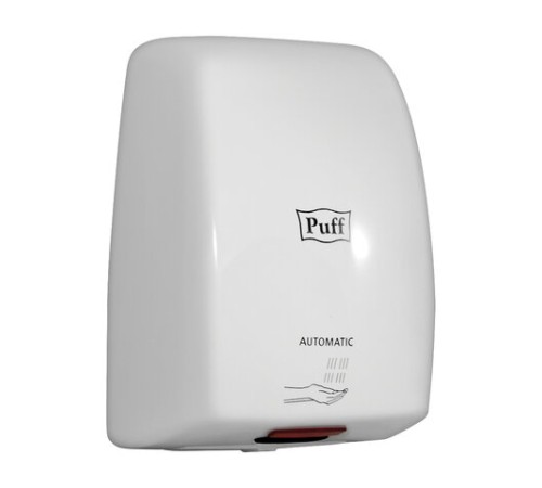 Сушилка для рук PUFF-8815, 1000 Вт, пластик, белая, 1401.375