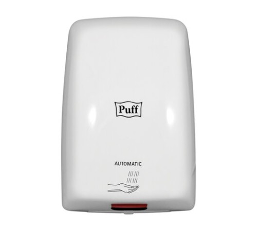 Сушилка для рук PUFF-8815, 1000 Вт, пластик, белая, 1401.375