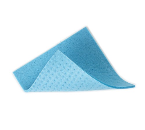 Салфетки ЦЕЛЛЮЛОЗНЫЕ (губчатые) STANDART, 15х15 см, КОМПЛЕКТ 3 шт., мега впитываемость, ЛЮБАША, К5026, 605482