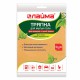 Тряпка ВИСКОЗНАЯ универсальная STANDART, 50х60 см, 160 г/м2, ПЛОТНАЯ, оранжевая, LAIMA, К4117, 605486