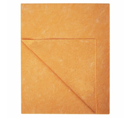 Тряпка ВИСКОЗНАЯ универсальная STANDART, 50х60 см, 160 г/м2, ПЛОТНАЯ, оранжевая, LAIMA, К4117, 605486