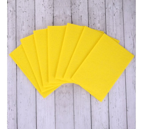 Салфетки ВИСКОЗНЫЕ универсальные STANDART, 25х38 см, КОМПЛЕКТ 7 шт., 90 г/м2, 