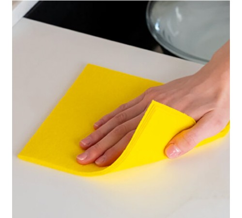 Салфетки ВИСКОЗНЫЕ универсальные STANDART, 25х38 см, КОМПЛЕКТ 7 шт., 90 г/м2, 