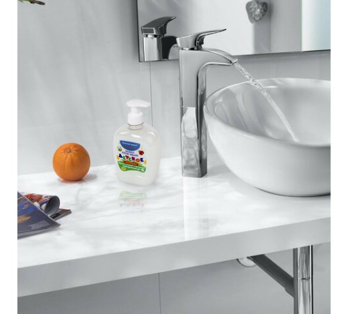 Мыло-крем жидкое ДЕТСКОЕ 500 г, ЗОЛОТОЙ ИДЕАЛ, Ромашка, дозатор, 605517