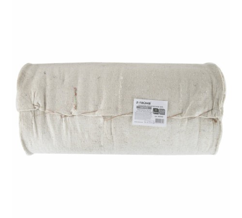 Полотно ХПП холстопрошивное ПЛОТНОЕ светлое 0,75х50 м, 170(±10) г/м2, шаг 2,5 мм, LAIMA Стандарт, 605542