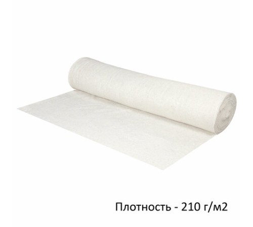 Полотно ХПП холстопрошивное ПЛОТНОЕ светлое, 1,5х50 м, 210(±10) г/м2, шаг 2,5 мм, LAIMA Премиум, 605543