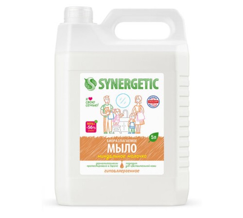Мыло жидкое 5 л SYNERGETIC 