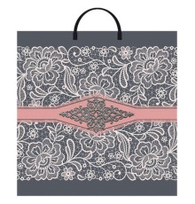 Пакет с пластиковой ручкой ПВД, 36х37 см, 