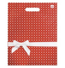 Пакет с вырубной ручкой ПВД, 40х31 см, 