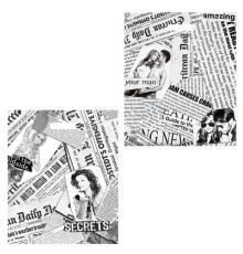 Пакет с вырубной ручкой ПВД, 45х38 см, 